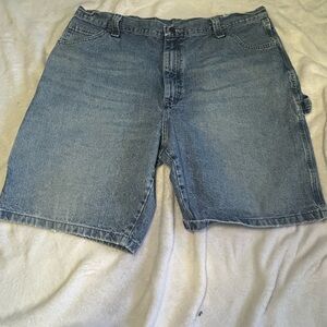 Wrangler Men's Light Blue Jean Shorts